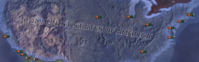 Conquering as Communist America in Hearts of Iron IV