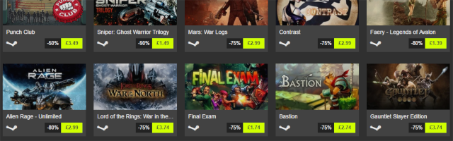 Bundle Stars Fiver Sale Now On