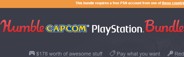 Humble Capcom PlayStation Bundle
