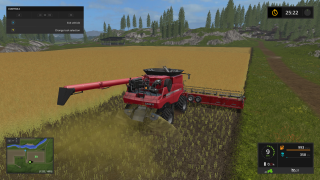 I've got a brand new combine harvester!