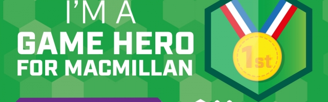 Sponsor Our Macmillan Game Heroes 24 Hour Stream