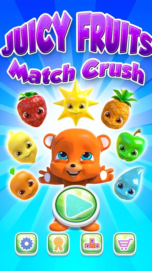 Juicy Fruits Match 3 Crush screenshot 1