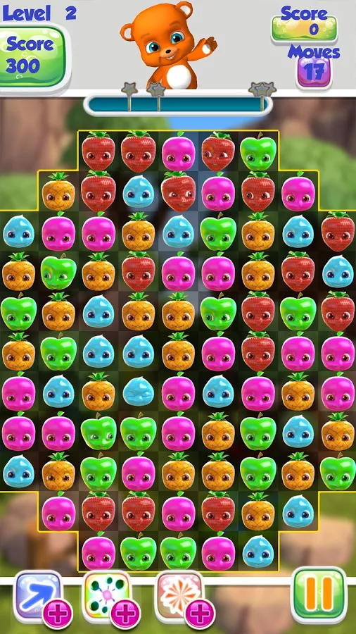 Juicy Fruits Match 3 Crush screenshot 2