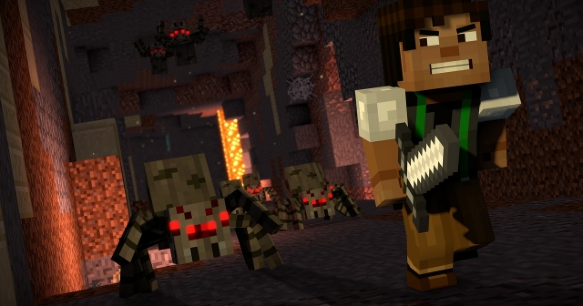 Minecraft: Story Mode episode 1 free on Steam for a bit