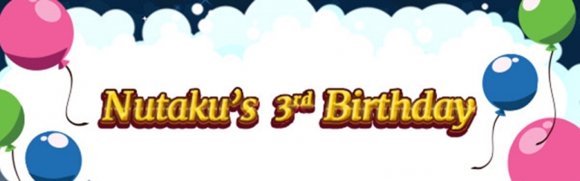 Nutaku Turns 3 Years Old
