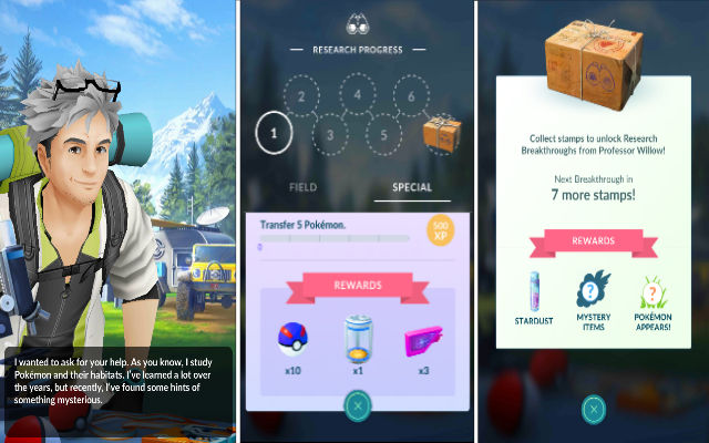 7 rarest Pokemon only available through Research Tasks in Pokemon GO