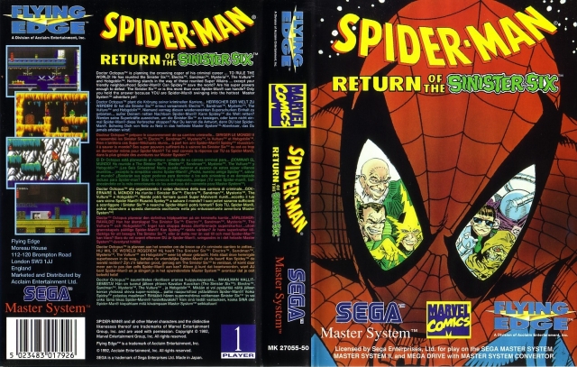 Spider Man Return of the Sinister Six