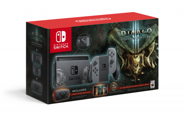 Nintendo Switch Diablo Edition Box side on2