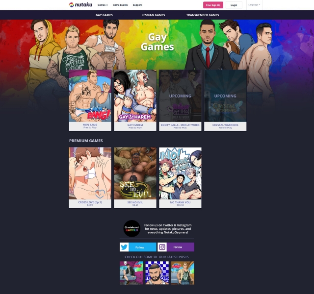 nutaku LGBTQ landing 01 desktop gay page 1920