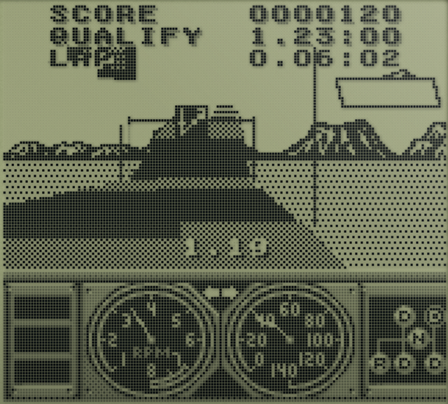 Race Drivin ran like treacle but visually it was incredible.