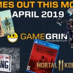 Games Out This Month April 2019