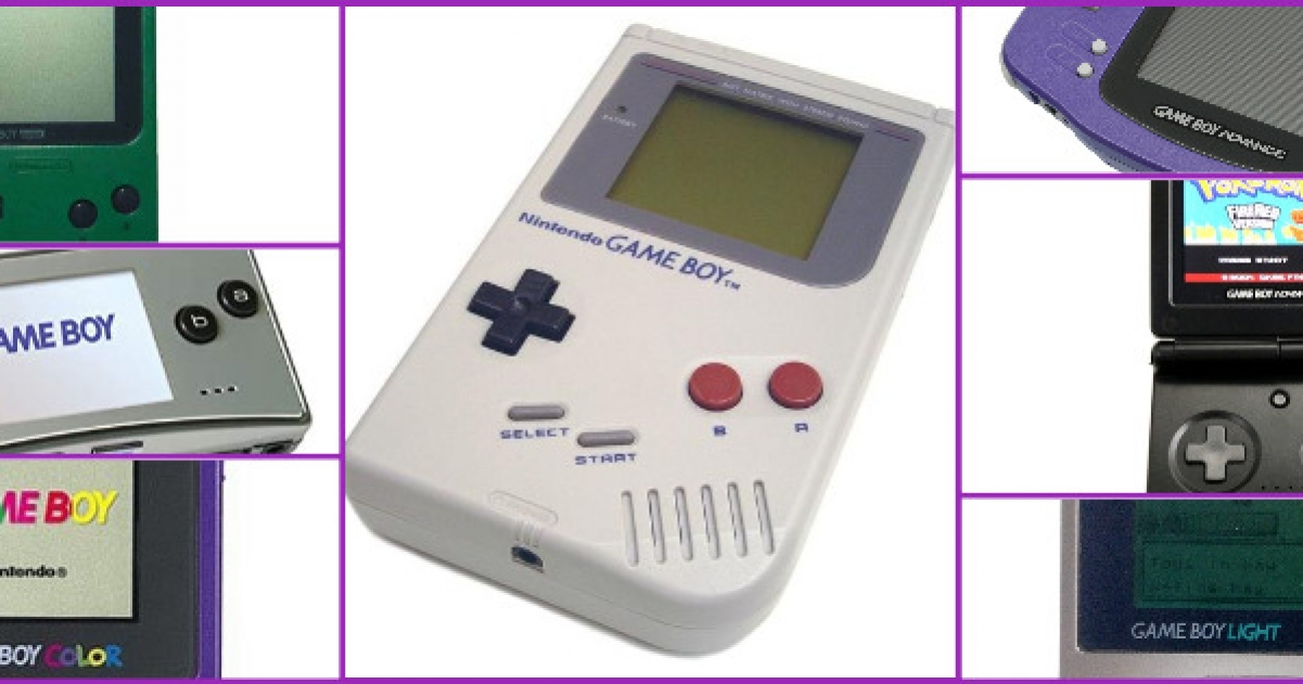 The Chronology of Game Boy Models | GameGrin