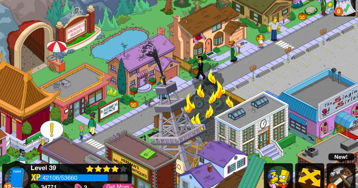 Reinstalled The Simpsons Tapped Out GameGrin