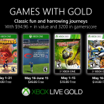 May 2019 Games with Gold Are Available Now