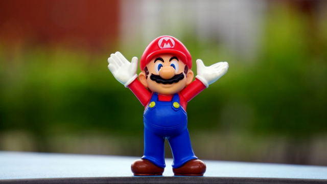 character little mario nintendo retro super Super Mario toy 983288