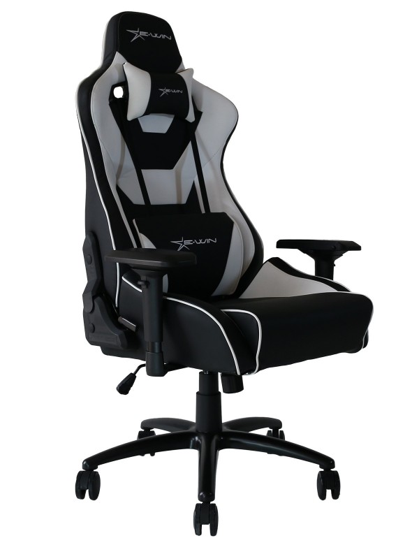 e win europe flash normal series flc ergonomic office gaming chair with free cushions