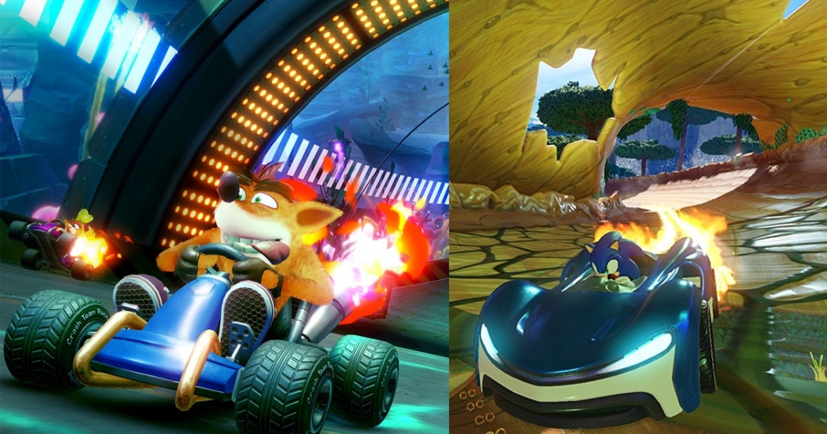 Crash Team Racing Vs. Team Sonic Racing Who is the best Kart Racer of