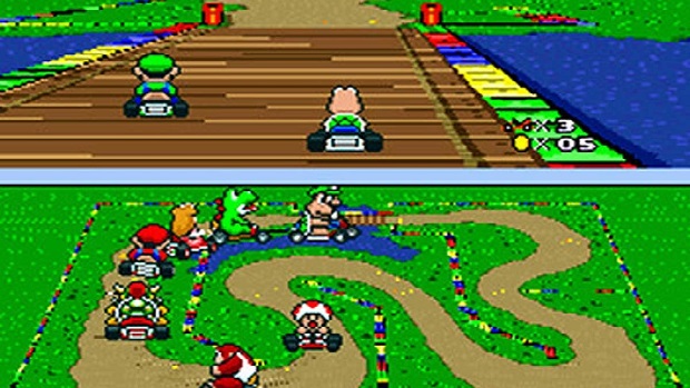 Super Mario Kart SNES 1