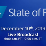 December 2019 State of Play Has Been Announced