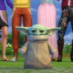 Baby Yoda Makes His Way to The Sims 4