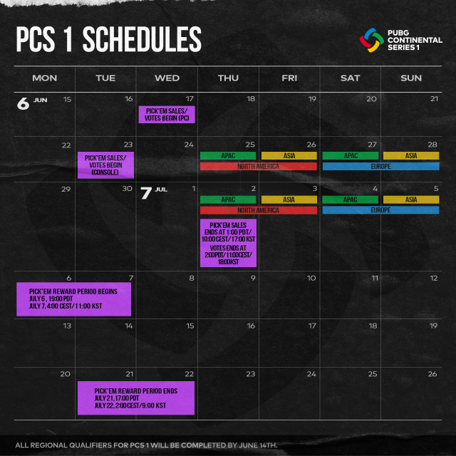 PCS 1 schedule v2 2