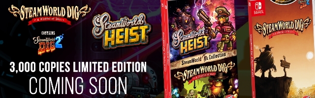 SteamWorld Celebrates Its 10th Anniversary With Physical Dig and Heist Switch Releases