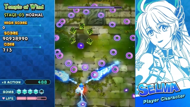 Each stage has a unique gimmick.