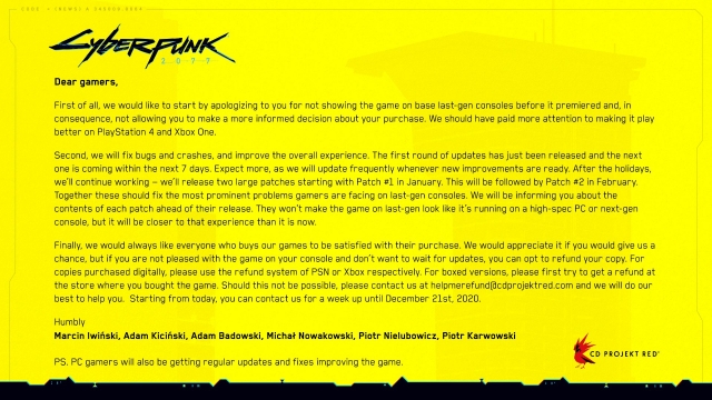 Cyberpunk2077twitter 20201214