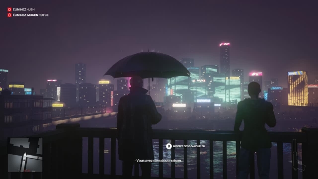 Hitman 3 gameplay explore Chongqing city jeuxvideocom