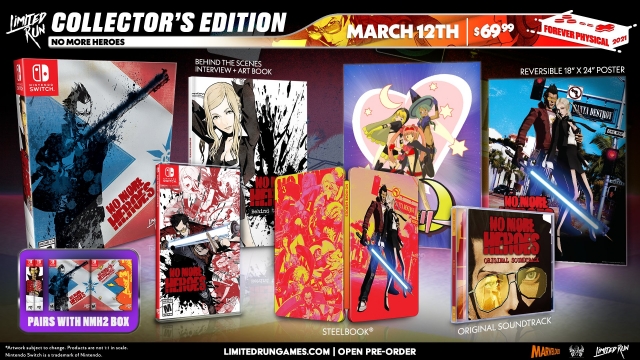 no more heroes collectors physical overview
