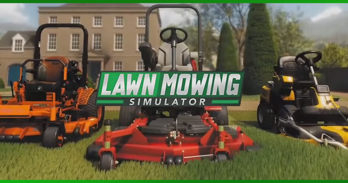 IDXbox 2021 Lawn Mowing Simulator Announcement Trailer GameGrin