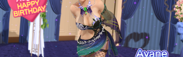 It's Ayane's Birthday in Dead or Alive Xtreme Venus Vacation