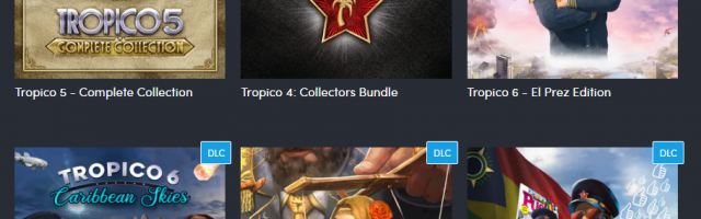 Humble Tropico 20th Anniversary Bundle