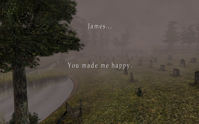 "James... You made me happy." The end of Mary's real letter.