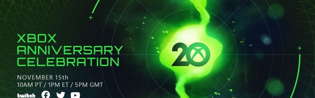 Xbox to Hold an Event to Celebrate 20th Anniversary
