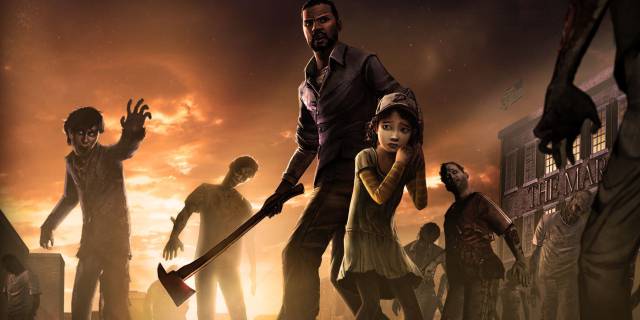 The Walking Dead Lee and Clementine