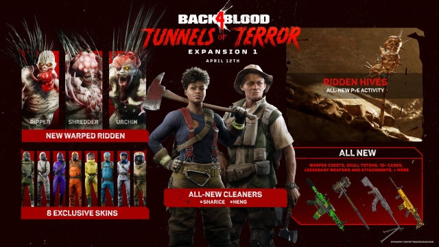 Back 4 Blood Tunnels Of Terror Promo