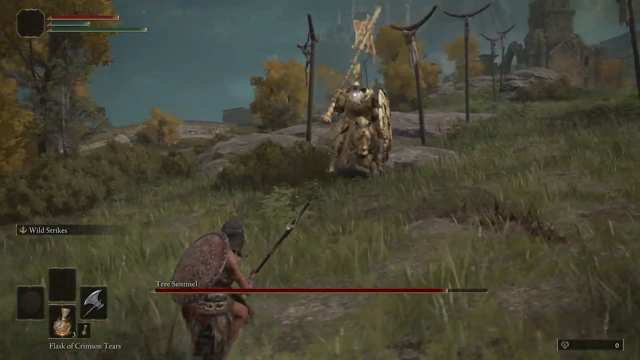 Elden Ring Tree Sentinel Boss Fight 0 54 screenshot