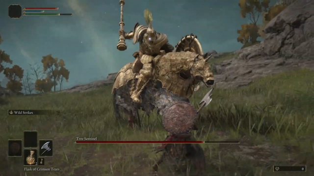 Elden Ring Tree Sentinel Boss Fight 1 19 screenshot