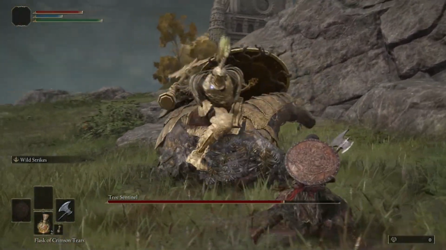 Elden Ring Tree Sentinel Boss Fight 1 30 screenshot