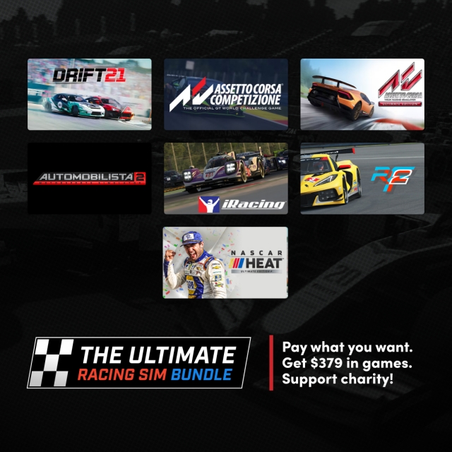 The Ultimate Racing Sim Bundle on Humble Bundle Store - BoxThisLap