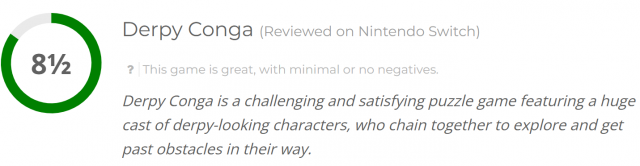 Derpy Conga Review Score2