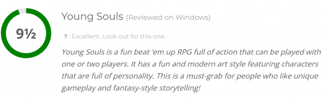 Young Souls Score Image