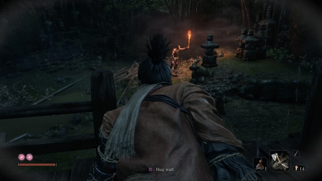 Sekiro Shadows Die Twice Hirata Alt Route Spy on Torch Enemy