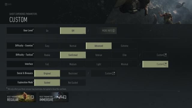 Ghost Recon Breakpoint Difficulty Levels