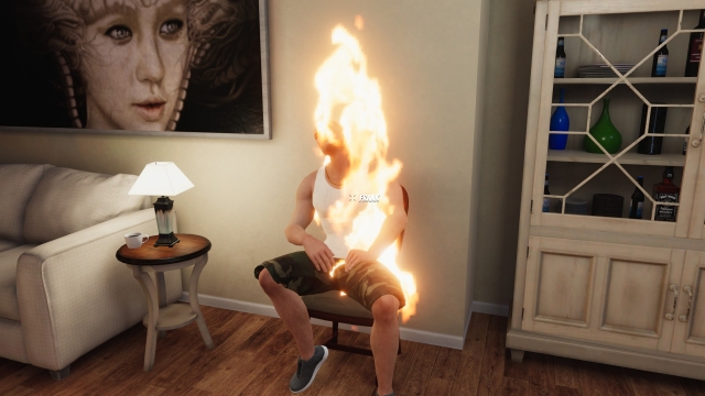 Frank Burning Get Booze House Party Console Command Screenshot