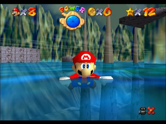 Mario 64 screenshot