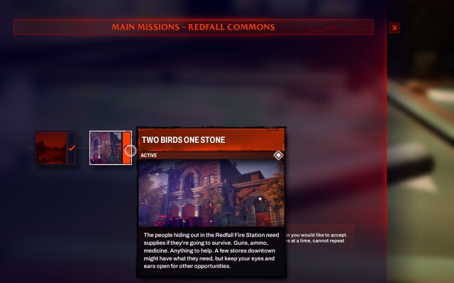 1 Redfall missions