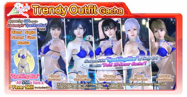 Sparkling Blue Nanami doaxvv