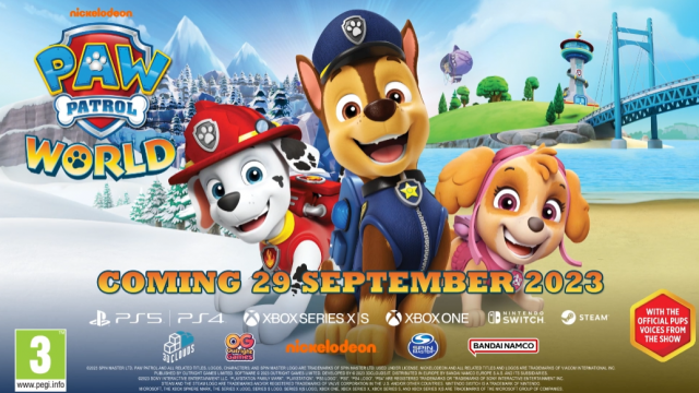 Gets Announced Paw World GameGrin Patrol |